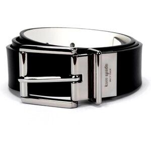 Womens Reversible Leather Belt 80% Leather 32mm Adjustable Chic Accessory